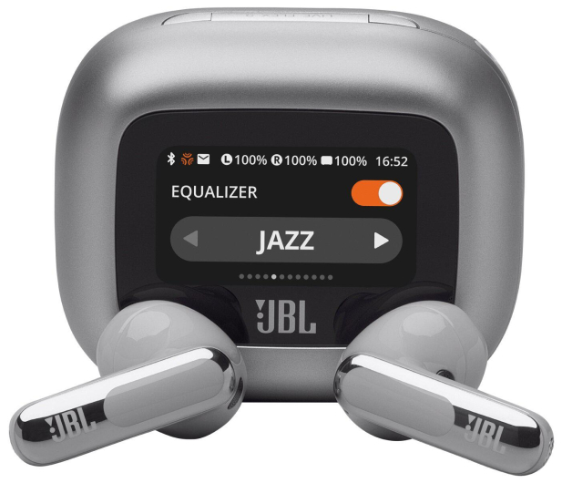 JBL LIVE FLEX 3 Srebrny - 1263198 - zdjęcie